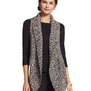 Chicos Tris Tweed Sweater Vest